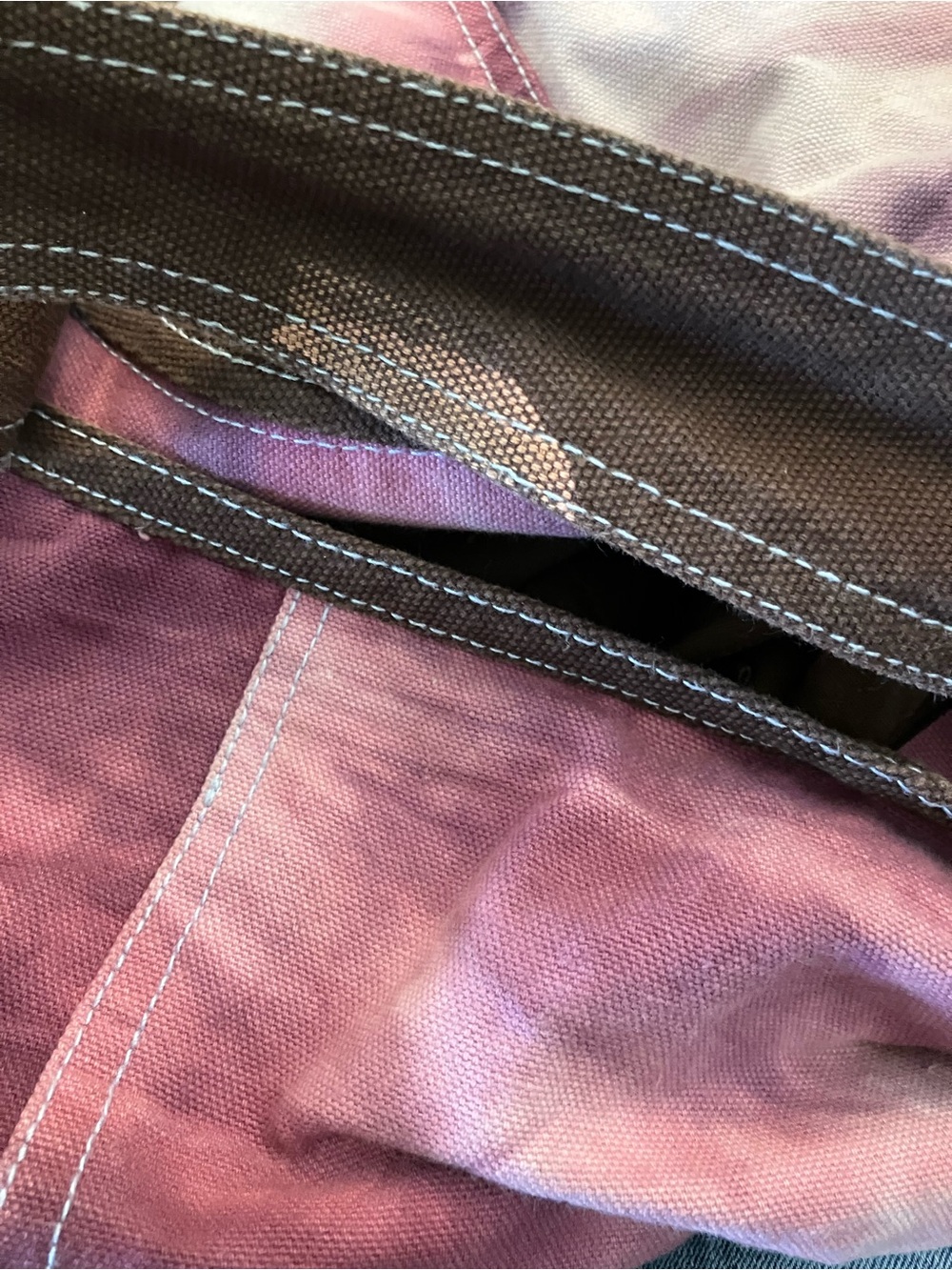 Casual Tie-Dye Shoulder Tote Bag - Picture 4 of 8